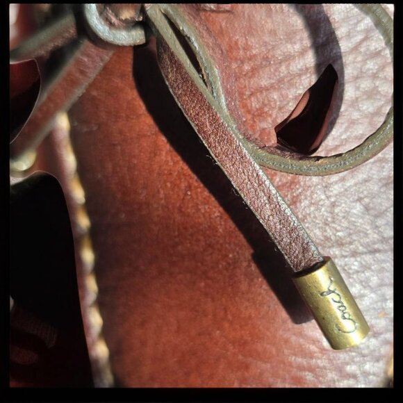 COACH (8B) Patrice A2893 Soft Tumbled Chestnut Slip In Loafers - Picture 10 of 13